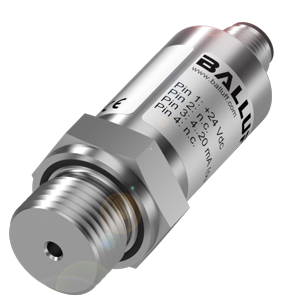 Sensor de Pressão com display BSP B400-EV009-P00S2B-S4 - Balluff. Completa linha de Sensores industriais.Estoque local. 25 anos em Automação indústrial. Distribuidor Balluff.