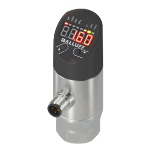 Sensor de Pressão com display BSP B400-EV009-P00S2B-S4 – Balluff. Completa linha de Sensores industriais.Estoque local. 25 anos em Automação indústrial. Distribuidor Balluff.