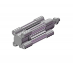 Cilindro Pneum�tico B�sico - SMC - S�rie CP96-C - 32 di�metro - 35 Curso