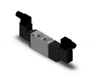 Válvula Direcional Solenoide - SMC - Serie VFS A Válvula Direcional Solenóide Série VFS da SMC é uma solução robusta e eficiente para controle pneumático em sistemas industriais.